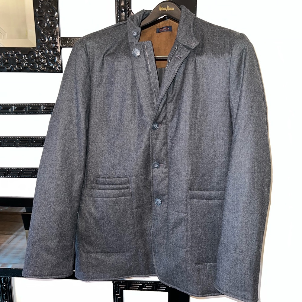 Zanella Car Coat in 100% wool